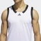 adidas Icon Squad Trikot ärmellos weiß/schwarz (Herren) Vorschaubild