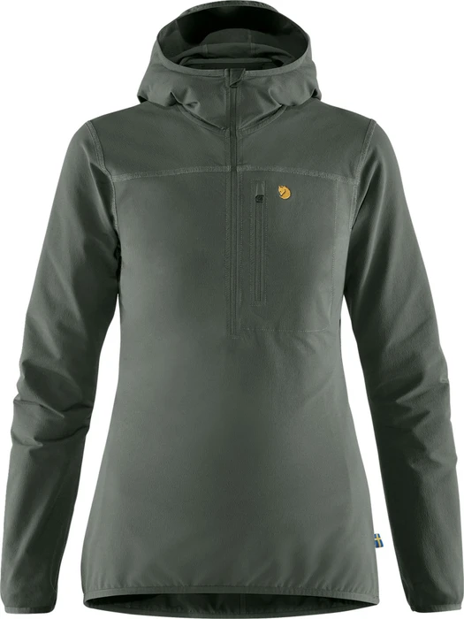 Fjällräven Bergtagen Stretch Half Zip Anorak basalt (Damen)