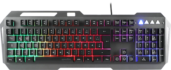 Speedlink Lunera 4in1 Illuminated Gaming Set, schwarz, USB, DE