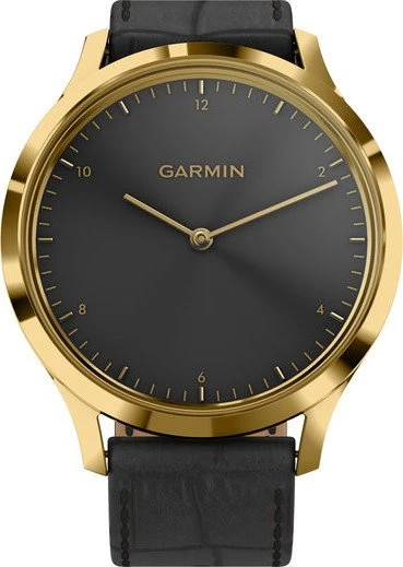 Garmin vivomove HR Premium Aktivitäts-Tracker gold/schwarz