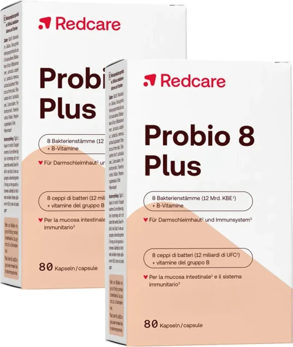 Redcare Probio 8 Plus Kapseln, 160 Stück (2x 80 Stück)