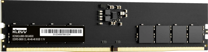 Klevv UDIMM 8GB, DDR5-5600, CL46-46-46-90, bulk