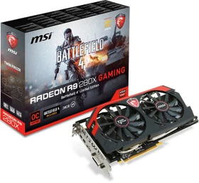 MSI Radeon R9 280X Battlefield 4 Edition, R9 280X Gaming 3G BF4, 3GB GDDR5, DVI, HDMI, 2x mDP