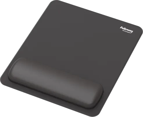 Fellowes Breyta Mausepad mit Handgelenkauflage, 240x200mm, schwarz