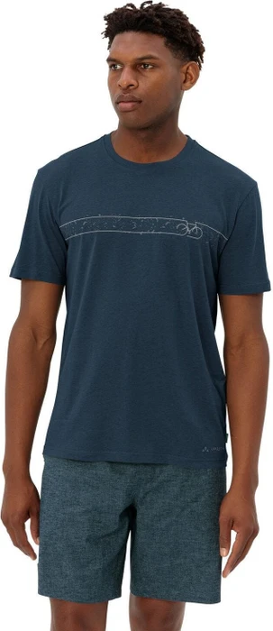 Vaude Cyclist V Funktionsshirt kurzarm dark sea/blue (Herren)
