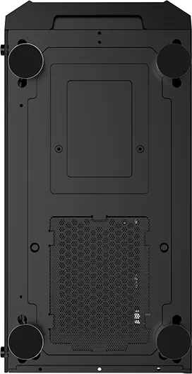Montech FIGHTER 500, schwarz, Glasfenster