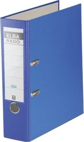 Elba Rado brillant Ordner 2-Ring, 80mm, A4, blau