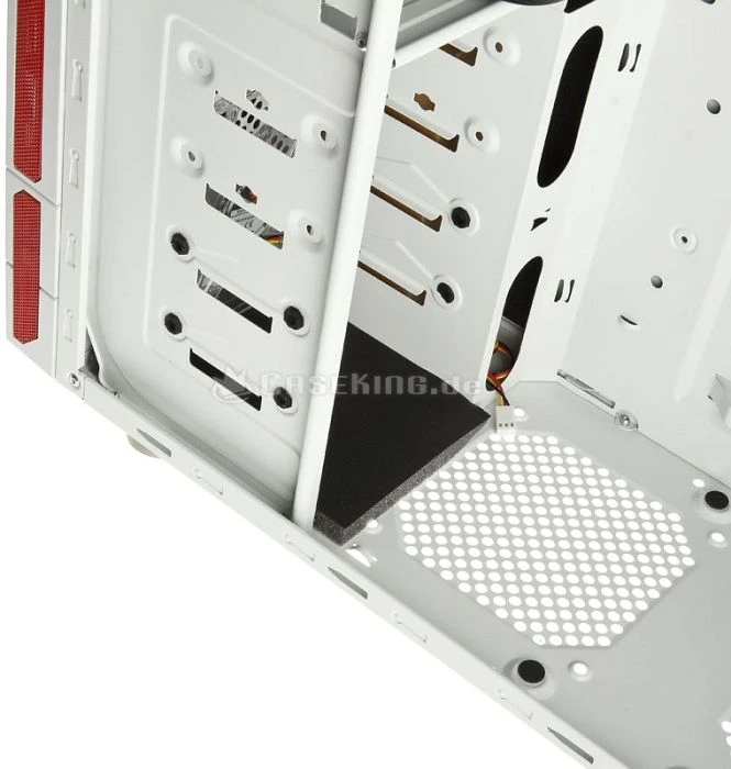 BitFenix Outlaw USB 3.0 weiß, schallgedämmt