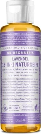 Dr. Bronner 18-in-1 Naturseife Lavendel, 120ml