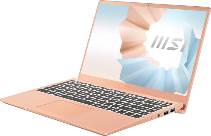 MSI Modern 14 B11M-089, Beige Mousse, Core i7-1165G7, 8GB RAM, 512GB SSD, DE