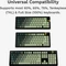 Glorious GPBT Gradient V2 Keycaps, Kunststoff (PBT), Alpine Forest, grün, 135 Tasten, ANSI-US Vorschaubild