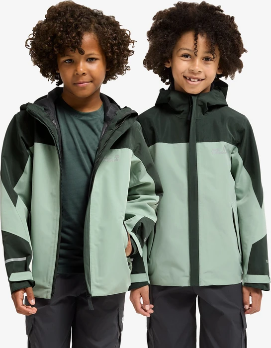 Jack Wolfskin Trailventure 2L Funktionsjacke green zinnia (Junior)