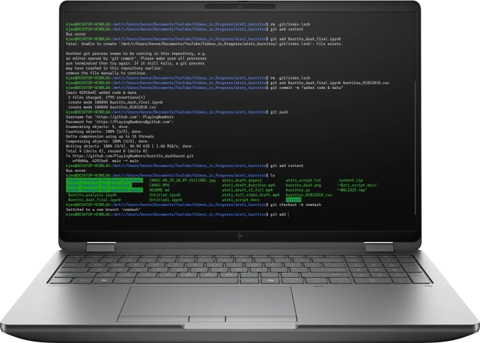 HP ZBook Fury 16 G1i, Core Ultra 7 265H, 32GB RAM, 1TB SSD, RTX PRO 1000 Blackwell, DE