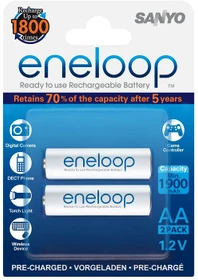 Panasonic eneloop (Gen 3) Mignon AA NiMH 1900mAh, 2er-Pack