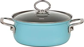 Riess Nouvelle Kristallblau Kasserolle 20cm 2l