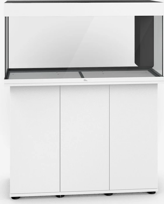 Juwel Rio 180 LED Aquarium-Set mit Unterschrank, weiß/weiß, 180l
