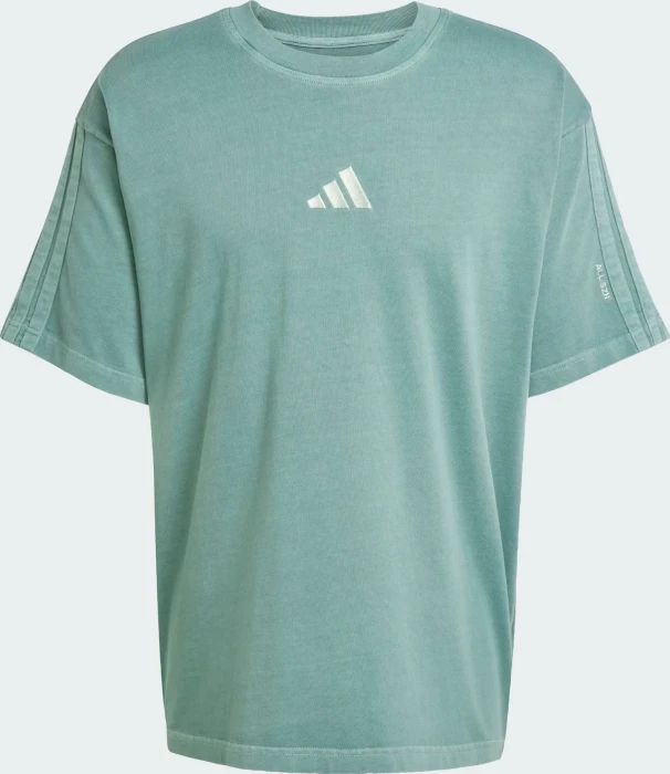 adidas ALL SZN Washed T-Shirt kurzarm aurora ivy (Herren)