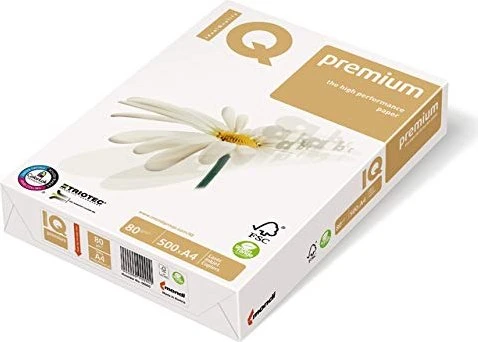 Mondi IQ Premium Kopierpapier hochweiß, A4, 80g/m², 500 Blatt