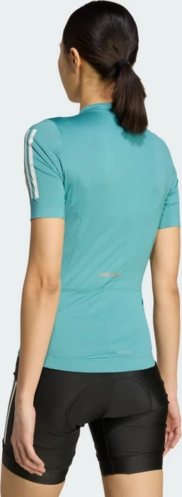 adidas Tempo 3-Streifen Trikot kurzarm pure teal (Damen)