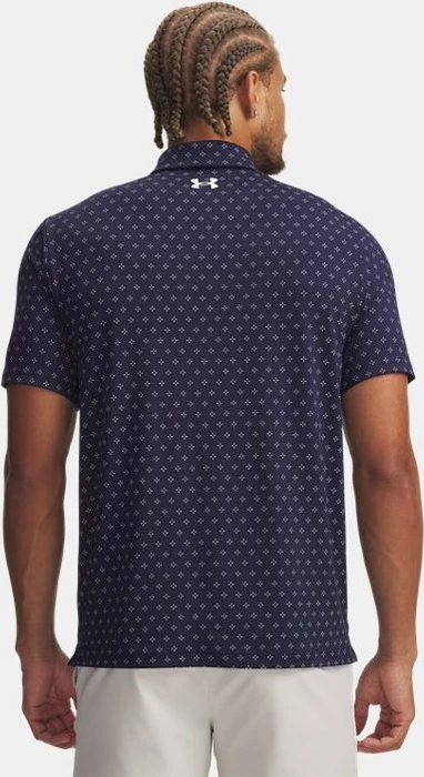 Under Armour Playoff 3.0 Poloshirt kurzarm midnight navy/white (Herren)
