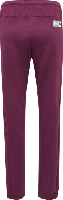 hummel Move Grid Cotton Trainingshose lang grape wine (Damen)