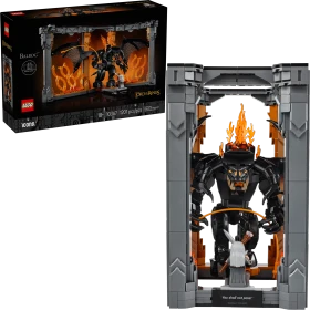 LEGO Icons - Der Herr der Ringe: Balrog Bücherstütze