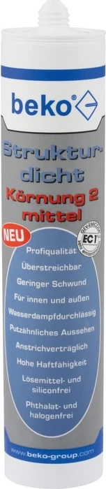 beko Strukturdicht Acryldichtstoff mittel weiß, 310ml