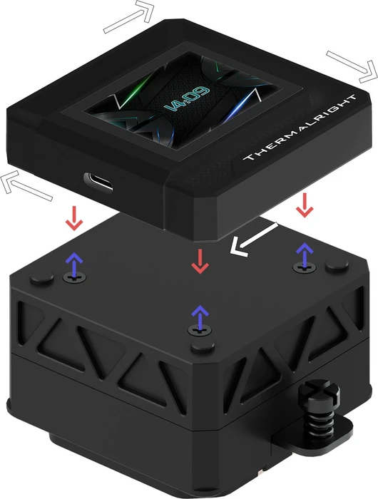 Thermalright Frozen Warframe 240 SE ARGB Black
