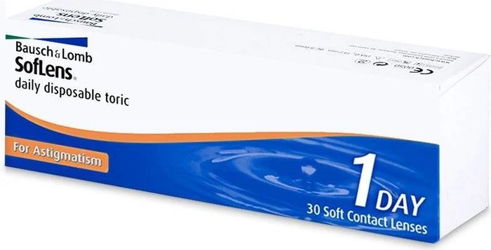 Bausch&Lomb SofLens daily disposable Toric, -2.75 Dioptrien, 30 Stück
