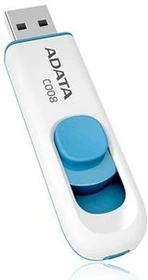 ADATA Classic Series C008 64GB weiß, USB-A, USB 2.0