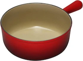 Le Creuset Classic Caquelon Fonduepfanne 22cm kirschrot