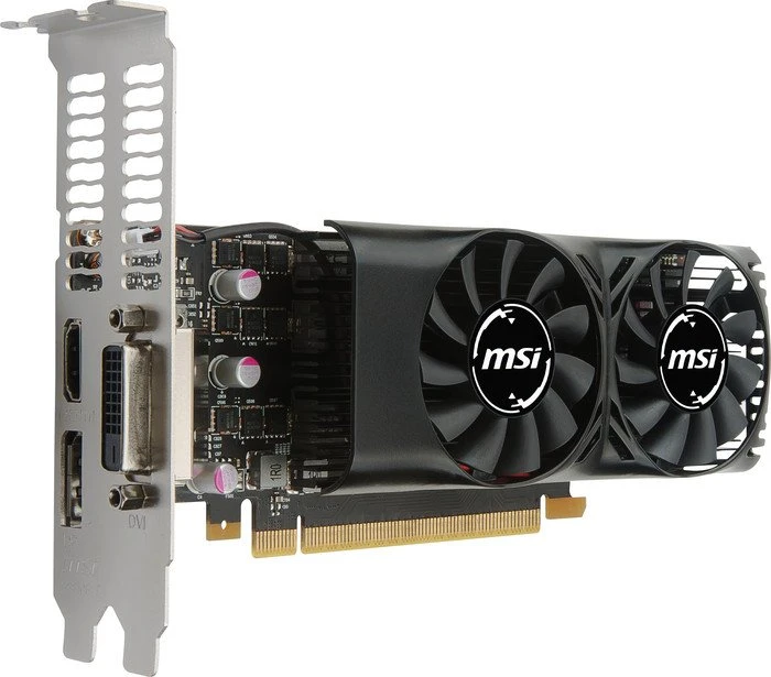 MSI GeForce GTX 1050 Ti 4GT LP, 4GB GDDR5, DVI, HDMI, DP