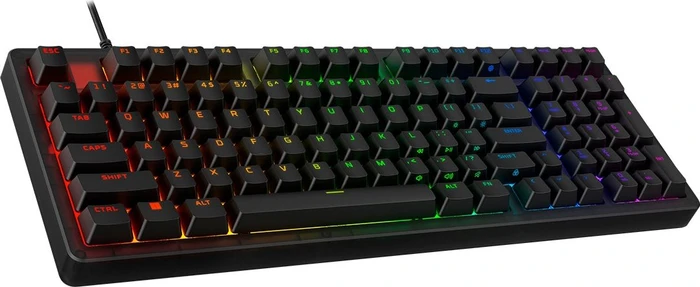 HP HyperX Origins 2 1800, schwarz/transparent, LEDs RGB, HyperX Linear, USB, DE