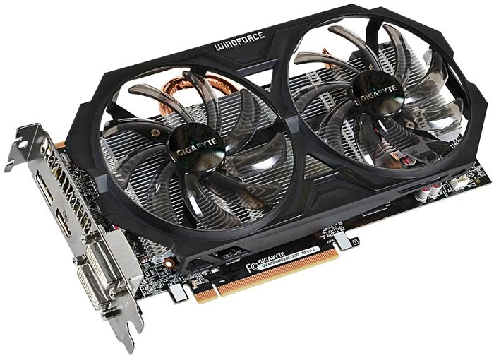 GIGABYTE Radeon R7 265 Windforce 2X OC, 2GB GDDR5, 2x DVI, HDMI, DP