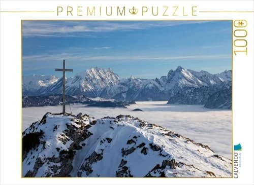 Calvendo Gipfelkreuz in Bergkulisse