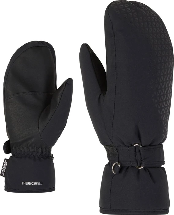 Ziener Kisari AS Mitten Skihandschuhe schwarz (Damen)
