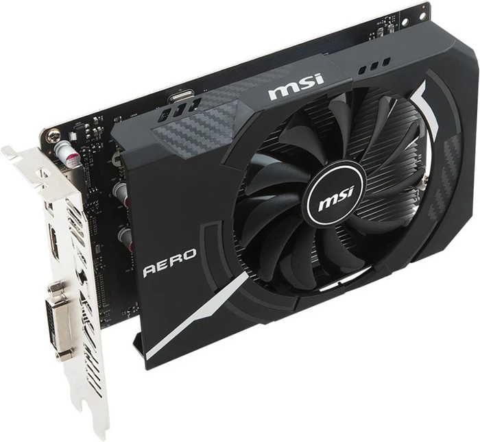 MSI GeForce GTX 1050 Ti Aero ITX 4G OCV1, 4GB GDDR5, DVI, HDMI, DP