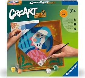 Ravensburger Malen nach Zahlen CreArt Do it together - Papagei