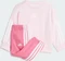 adidas Essentials Trainingsanzug clear pink/white (Junior) Vorschaubild