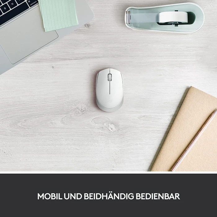 Logitech M171 Wireless Mouse weiß, USB