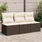 vidaXL Gartensofa/Gartenbox 3-Sitzer mit Kissen Vorschaubild