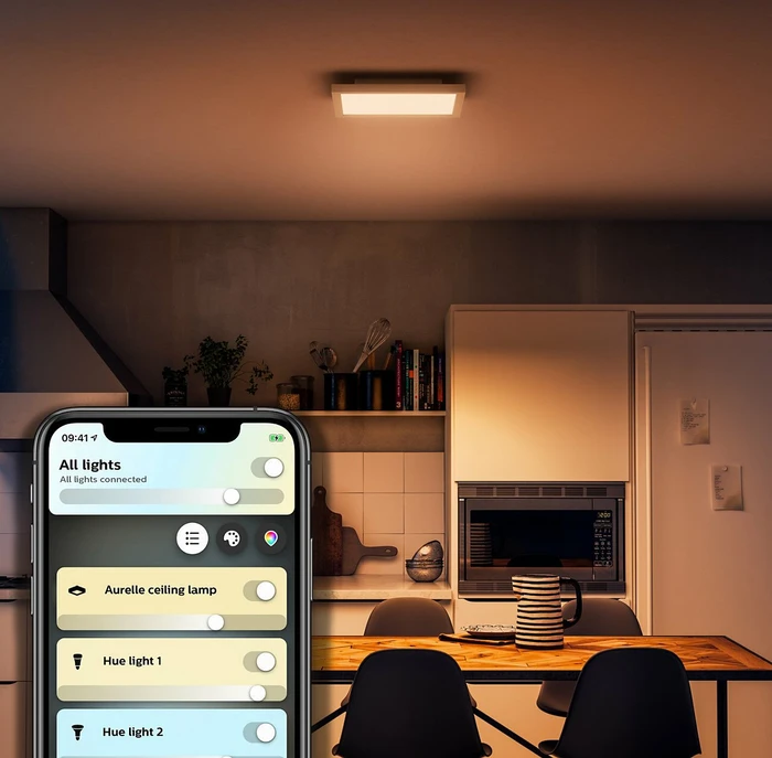 Philips Hue White Ambiance Aurelle LED Panel 30x30 28W