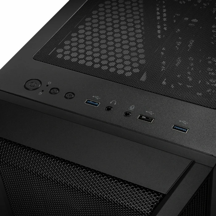 Kolink Citadel Mesh RGB, schwarz, Glasfenster