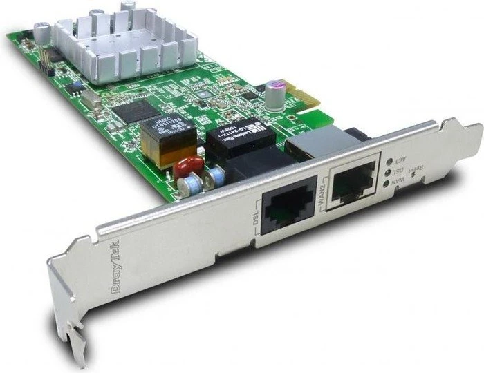 DrayTek VigorNIC 132 Router, 1x RJ-11, 1x RJ-45