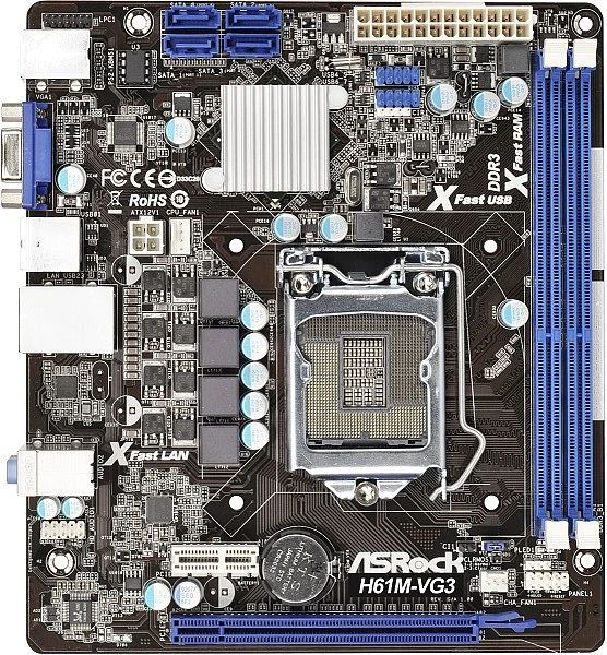 ASRock H61M-VG3 (Intel 1155)