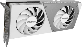 INNO3D GeForce RTX 4070 SUPER Twin X2 OC White, 12GB GDDR6X, HDMI, 3x DP (N407S2-126XX-186162W)