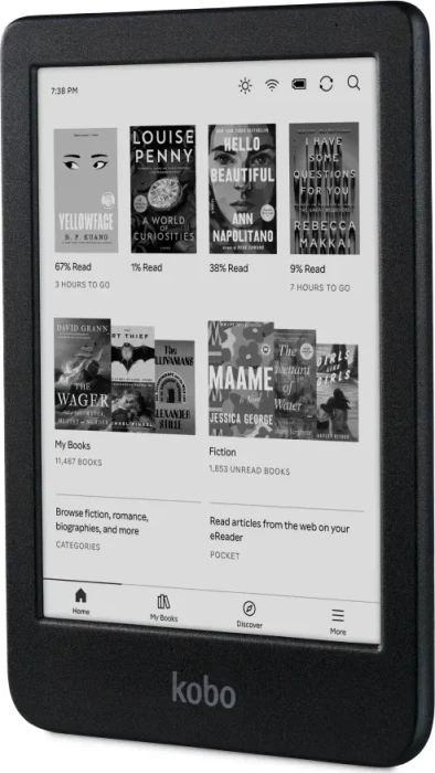 Kobo Clara BW, schwarz, 16GB Flash