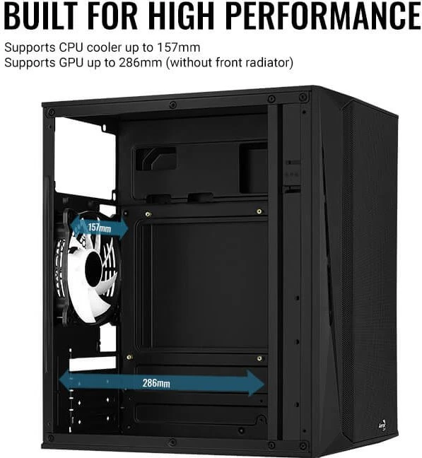 AeroCool CS-107, Acrylfenster