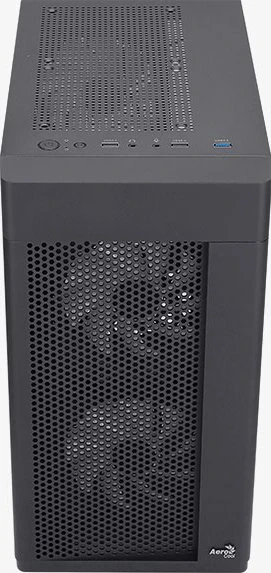 AeroCool Hexform, inkl. 3x Lüfter, Lüfter LED RGB, Glasfenster