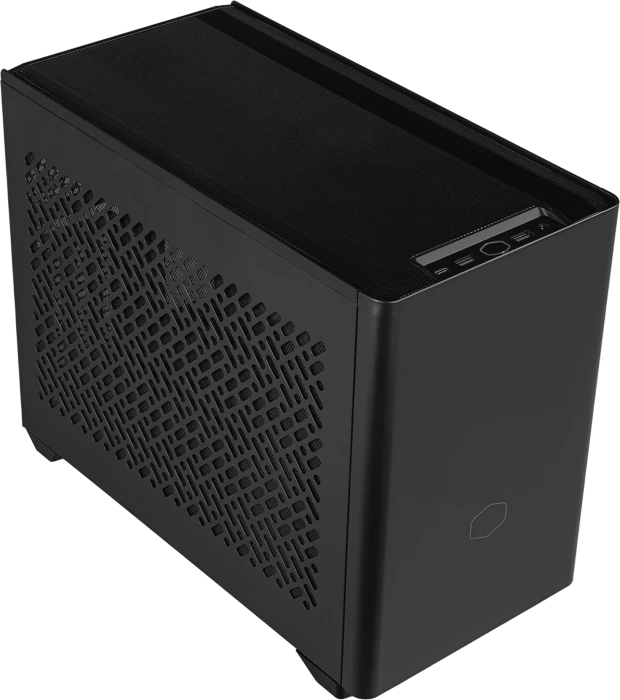 Cooler Master MasterBox NR200P [V2], schwarz, Glasfenster, Mini-ITX